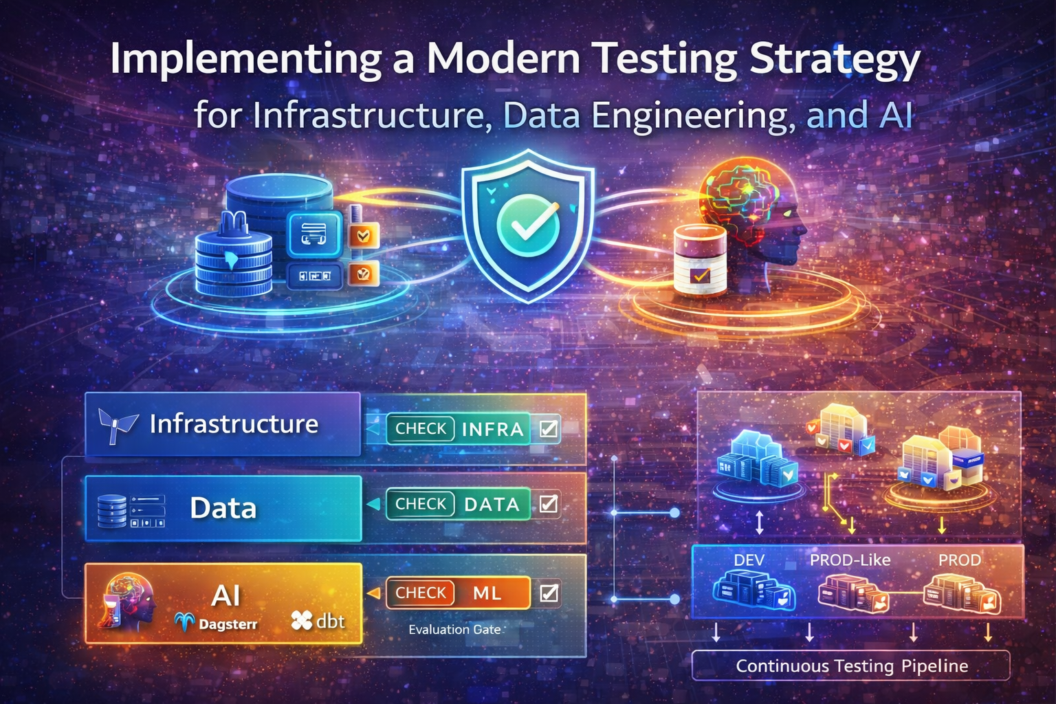 Implementing a Modern Testing Strategy for AI, Data Engineering, and Infrastructure