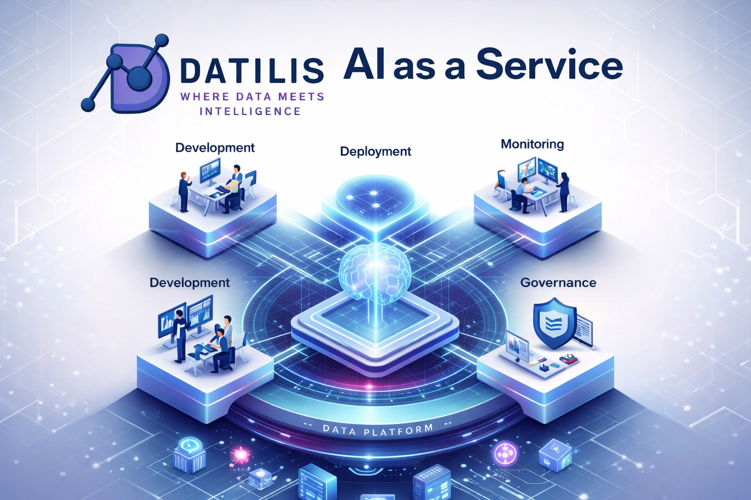 AI as a Service in Datilis: From Experimentation to Reliable Impact
